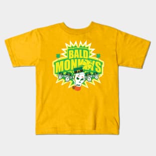 Bald Monkey St. Patricks Day Kids T-Shirt